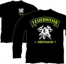 Sweatshirt Feuerwehr Motiv 10