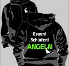 Kapuzenjacke Angeln Motiv 13