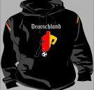 Kapuzen-Sweatshirt Fußball Motiv 15