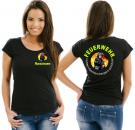 Girlie-Shirt Feuerwehr Motiv 15