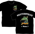 Angler T-Shirt Meisterangler Fishing Angeln Motiv 164