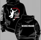 Kapuzen-Sweatshirt Badminton Motiv 16