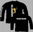 Sweatshirt Badminton Motiv 17