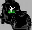 Kapuzen-Sweatshirt Badminton Motiv 18