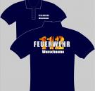 Polo-Shirt Feuerwehr Motiv 18