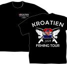 Kroatien Angler T-Shirt Angeln Motiv 193