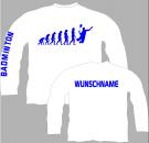 Sweatshirt Badminton Motiv 19