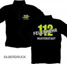 Polo-Shirt Feuerwehr Motiv 1