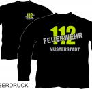 Sweatshirt Feuerwehr Motiv 1