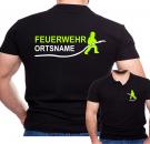 Polo-Shirt Feuerwehr Motiv 23