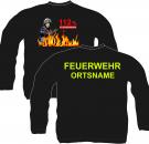 Sweatshirt Feuerwehr Motiv 30