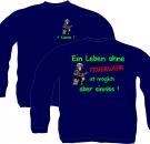 Sweatshirt Feuerwehr Motiv 31