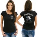 Girlie-Shirt Feuerwehr Motiv 3