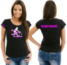 Girlie-Shirt Badminton Motiv 4