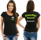 Girlie-Shirt Feuerwehr Motiv 4