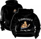 Kapuzen-Sweatshirt Eishockey Motiv 4