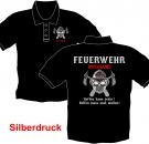 Polo-Shirt Feuerwehr Motiv 52