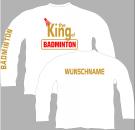 Sweatshirt Badminton Motiv 8