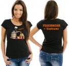 Girlie-Shirt Feuerwehr Motiv 9