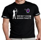 T-Shirt Bogenschießen Motiv 9