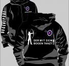 Kapuzenjacke Bogenschießen Motiv 9