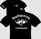 Polo-Shirt Bowling Motiv 17