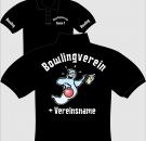 Polo-Shirt Bowling Motiv 19