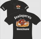 Polo-Shirt Bowling Motiv 23